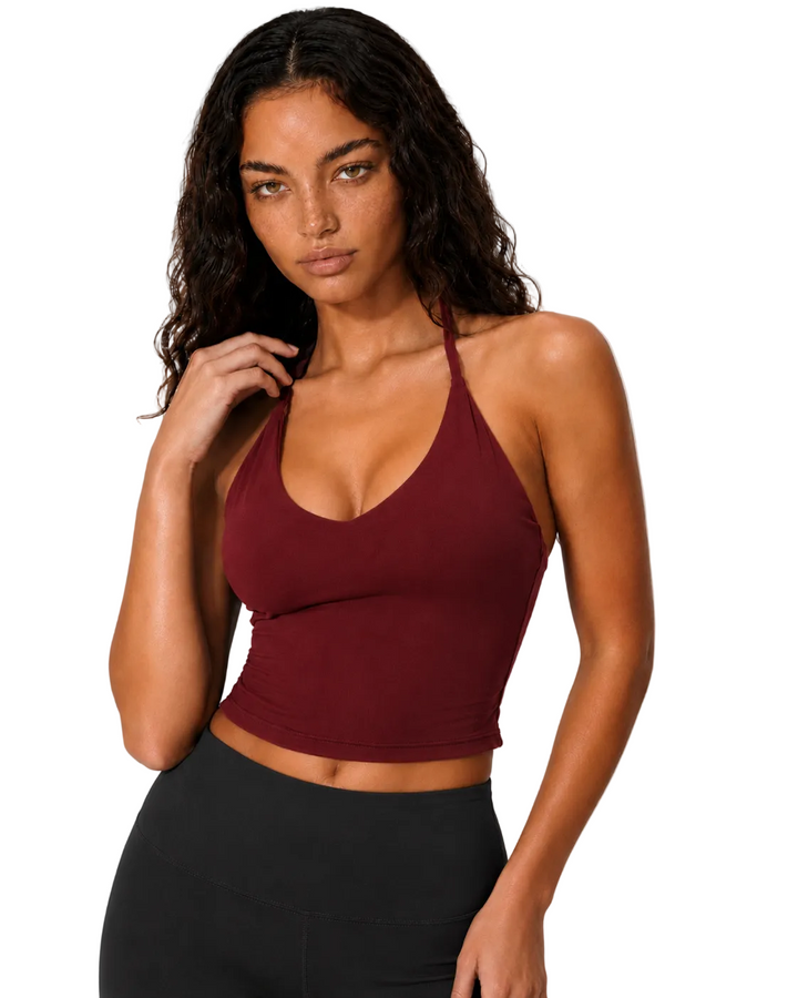 Vorti Heile Flow Twist Halter Bra