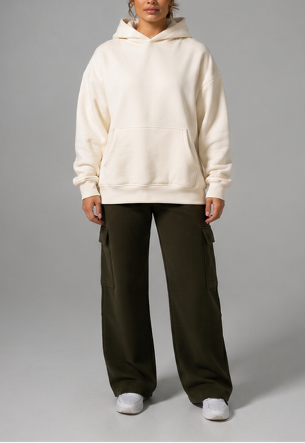 Vorti Hoodie - Cream Women