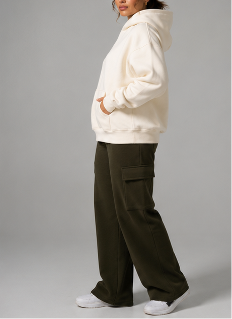 Vorti Hoodie - Cream Women