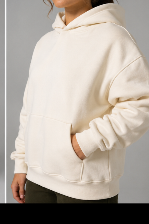 Vorti Hoodie - Cream Women