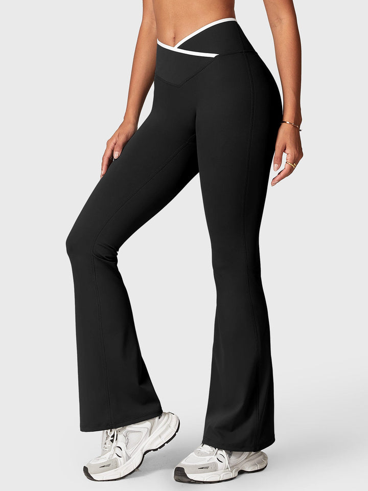 Vorti  Kevie Trim Flare Leggings