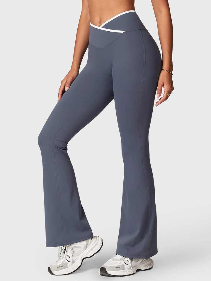 Vorti  Kevie Trim Flare Leggings