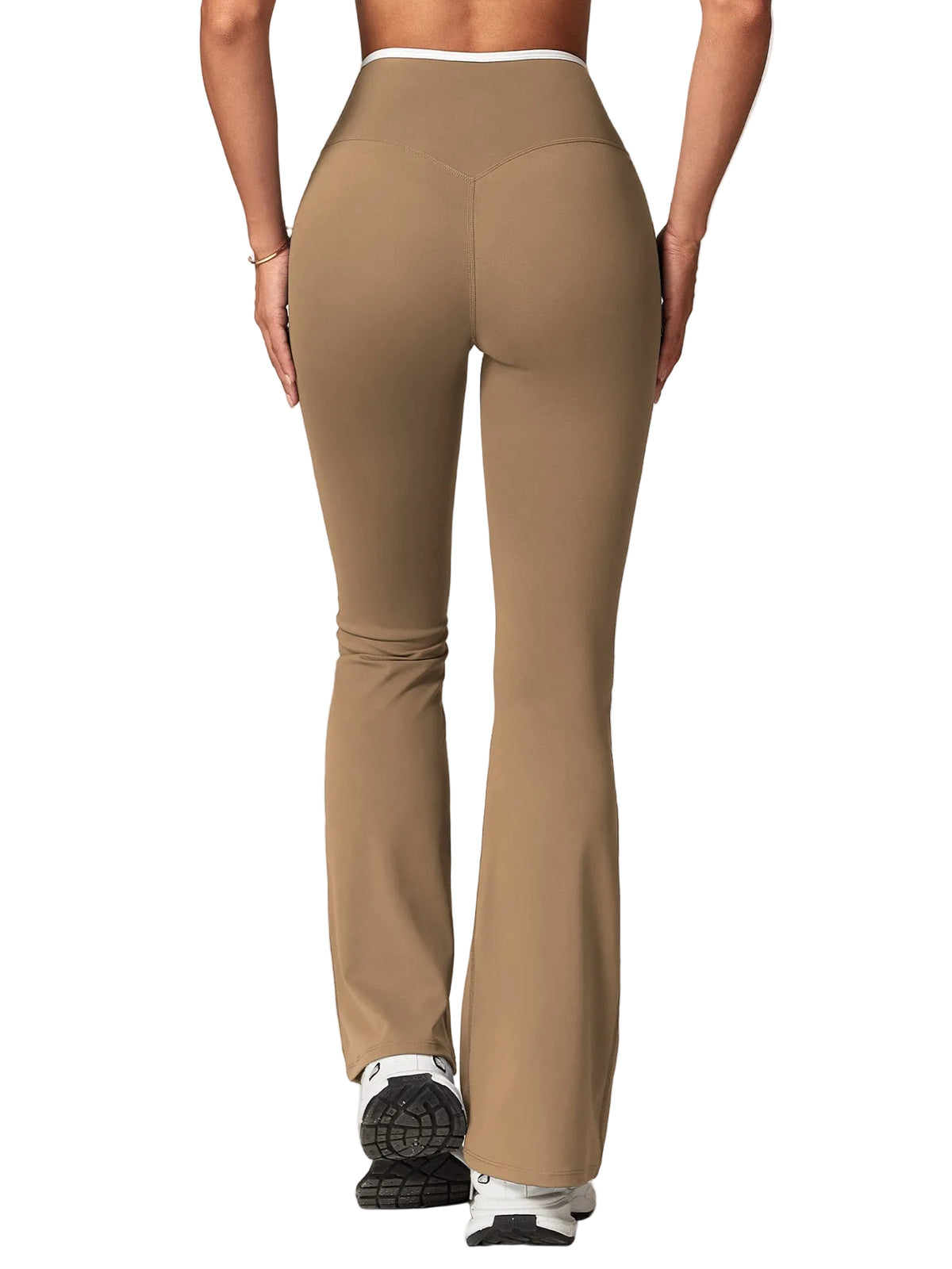 Vorti Kevie Trim Flare Leggings Leggings - Vorti