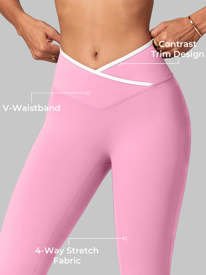 Vorti  Kevie Trim Flare Leggings