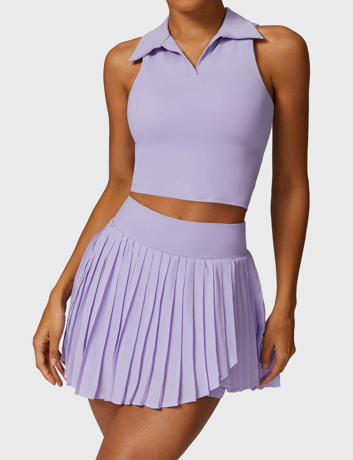 Conjunto VORTI de Top Crop y Skort Sports Set - Vorti