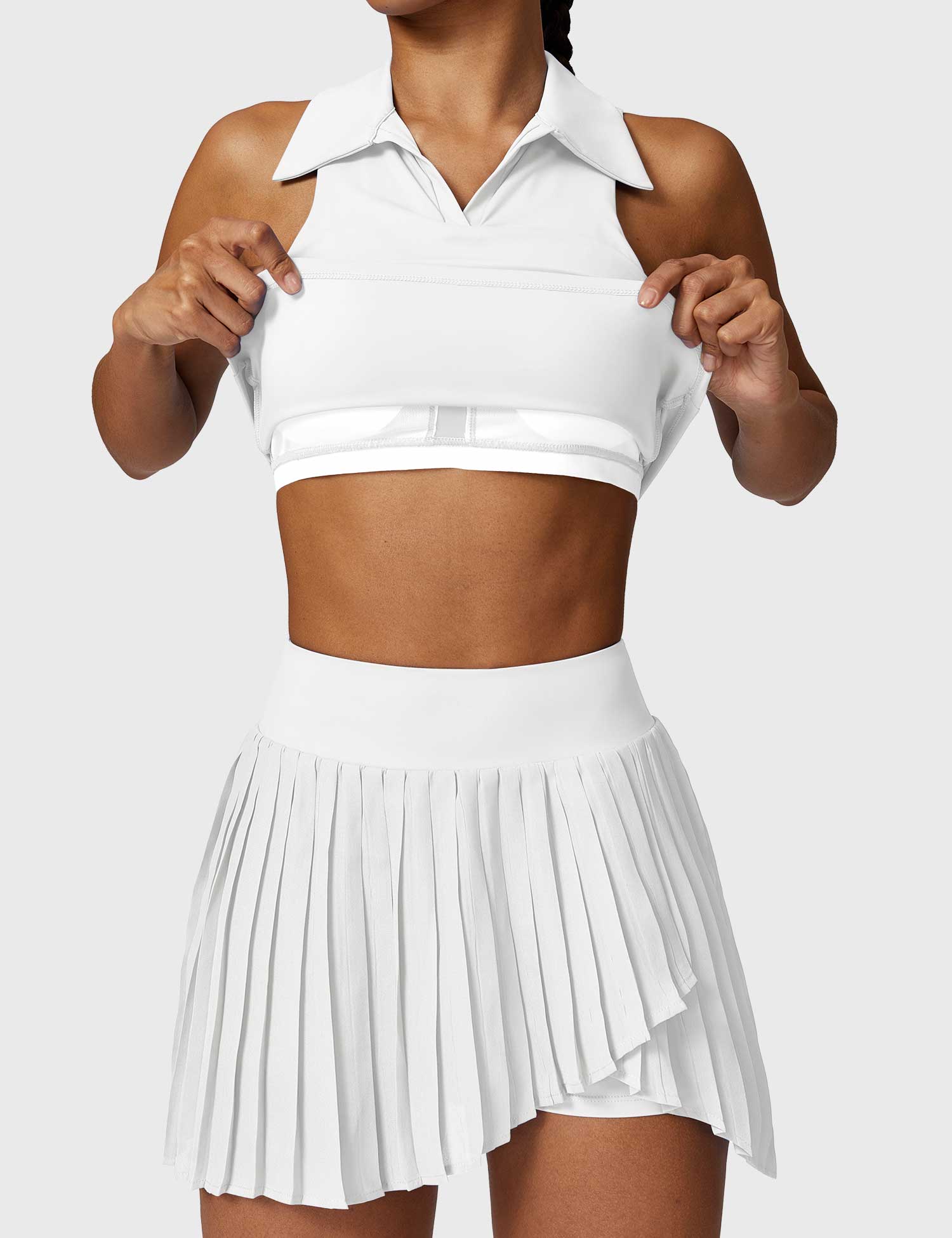 Conjunto VORTI de Top Crop y Skort Sports Set - Vorti