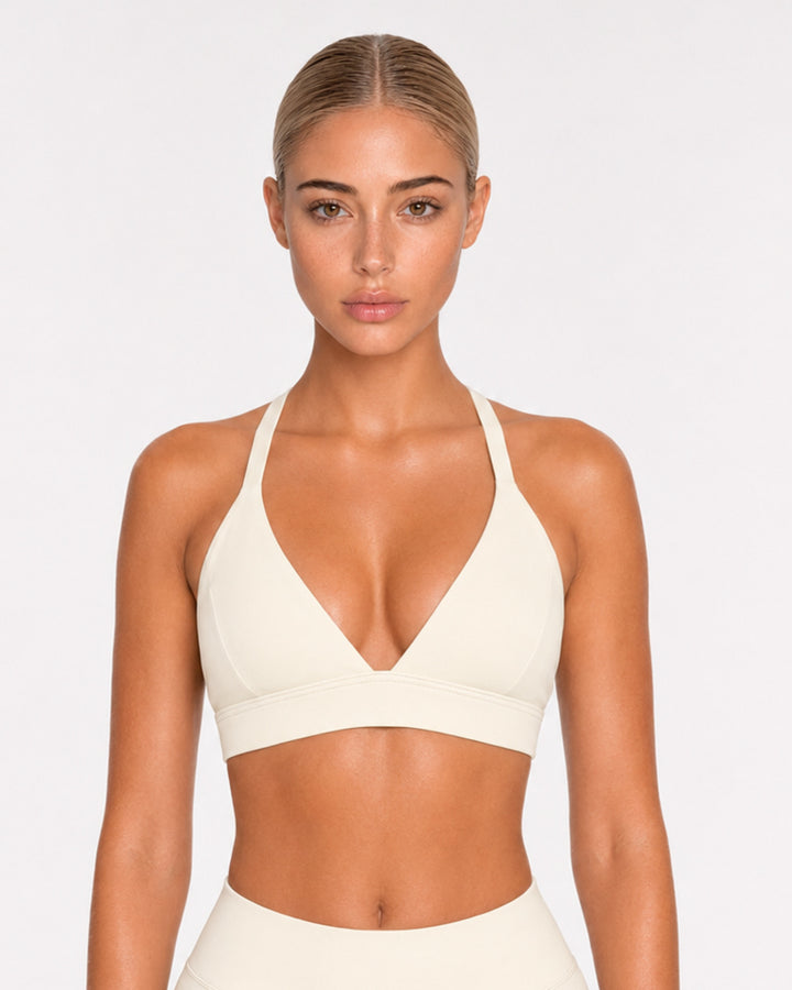 Vorti Deep V Neck Sports Bra