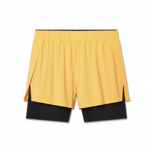 Vorti Side Split Liner Short - Amber