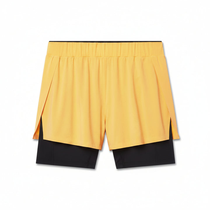 Vorti Side Split Liner Short - Amber