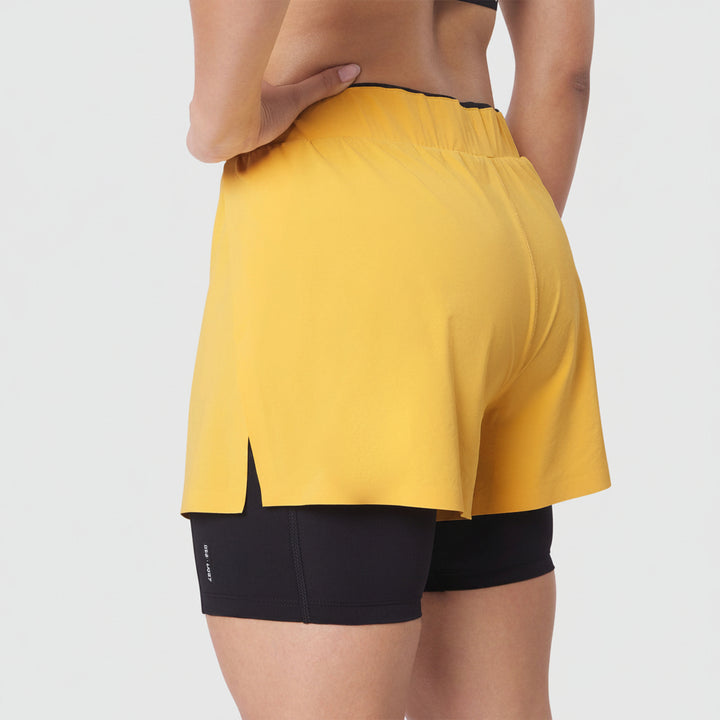 Vorti Side Split Liner Short - Amber