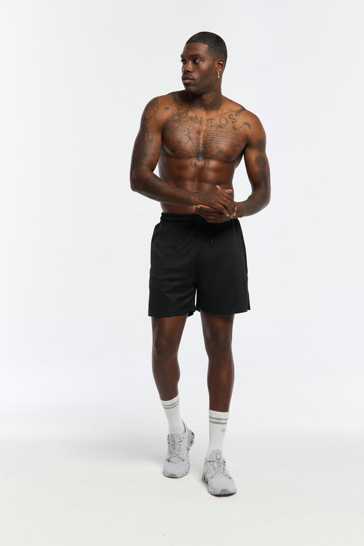 Vorti Top Marks Shorts - Black