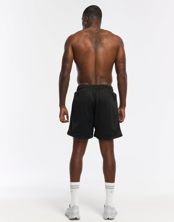 Vorti Top Marks Shorts - Black/Yellow