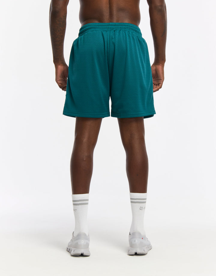 Vorti Top Marks Shorts - Teal