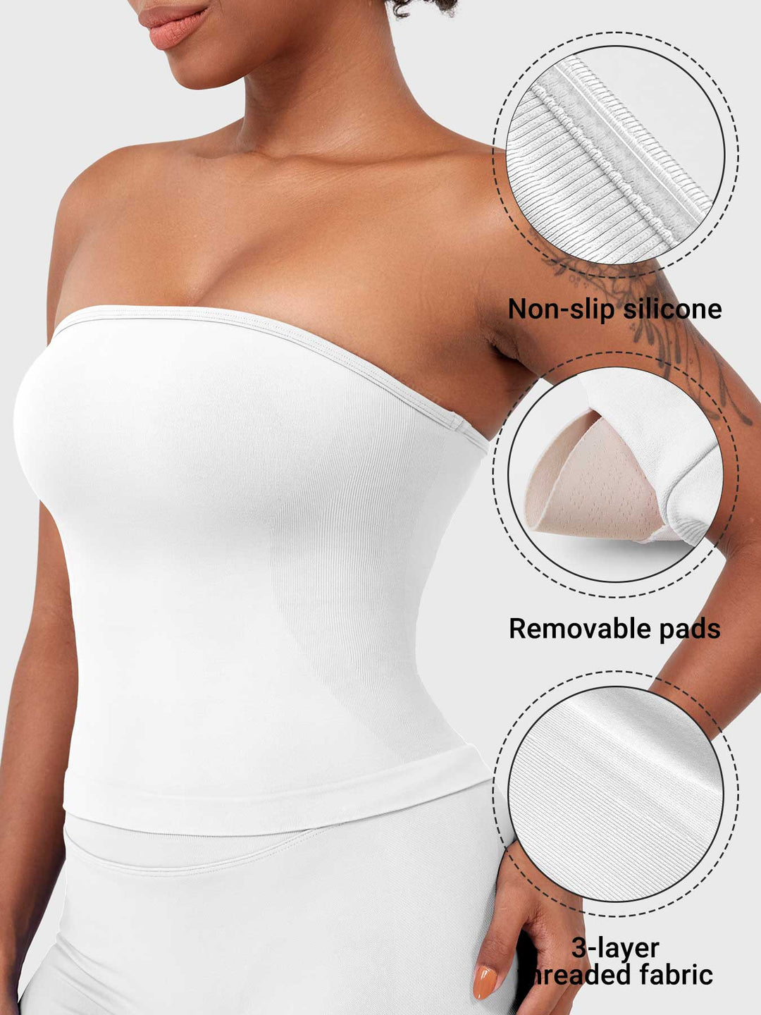 Vorti Zannie Seamless Tube Top