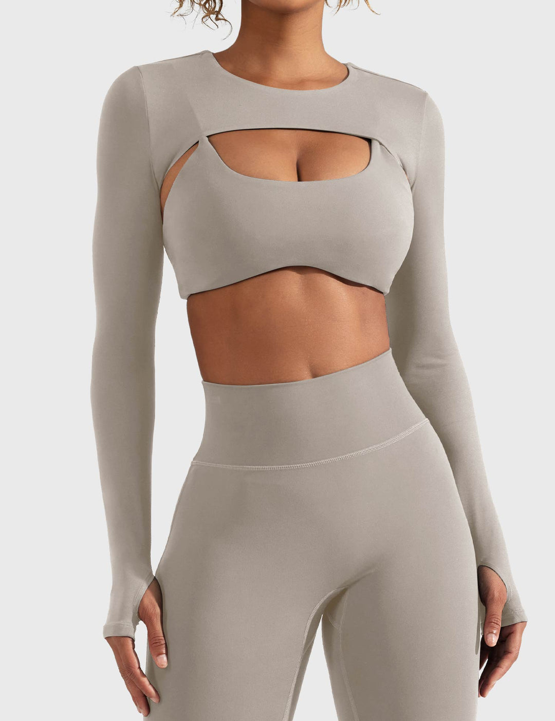 Vorti Crissy Long Sleeve Bolero Shrug