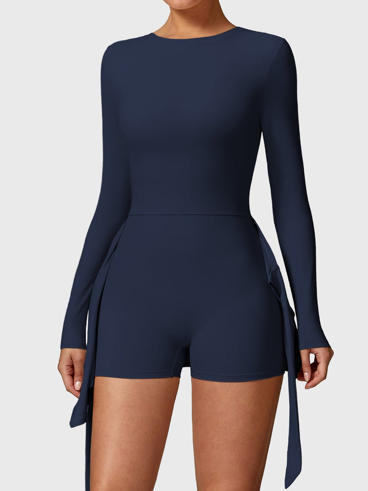 Vorti Long Sleeve Tennis Dress Deep Blue