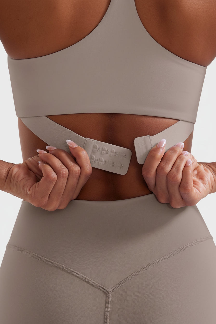 Vorti Y‑Back Sports Bra Oat