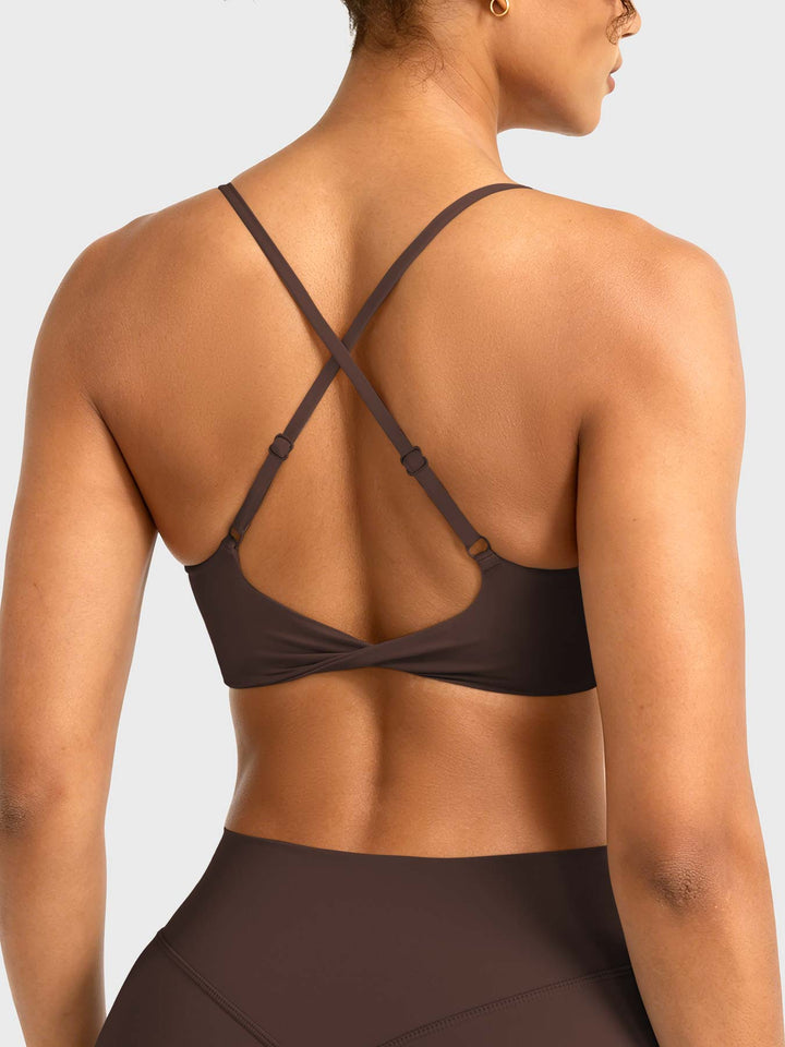 Vorti Wawiay Twist Back Sports Bra