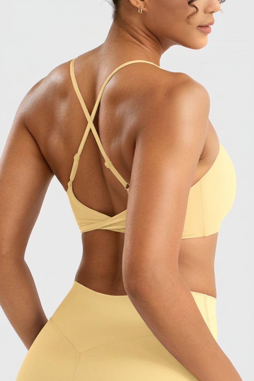 Vorti Wawiay Twist Back Sports Bra