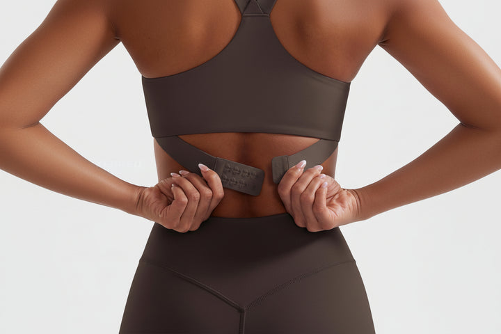 Vorti Y‑Back Sports Bra Cocoa