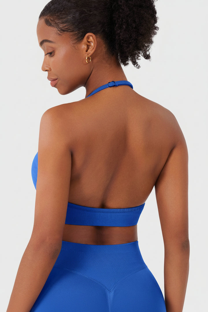 Vorti Vanie SoftHue Halter Sports Bra