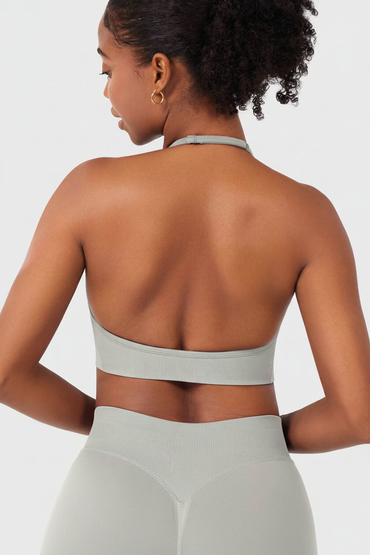 Vorti Vanie SoftHue Halter Sports Bra