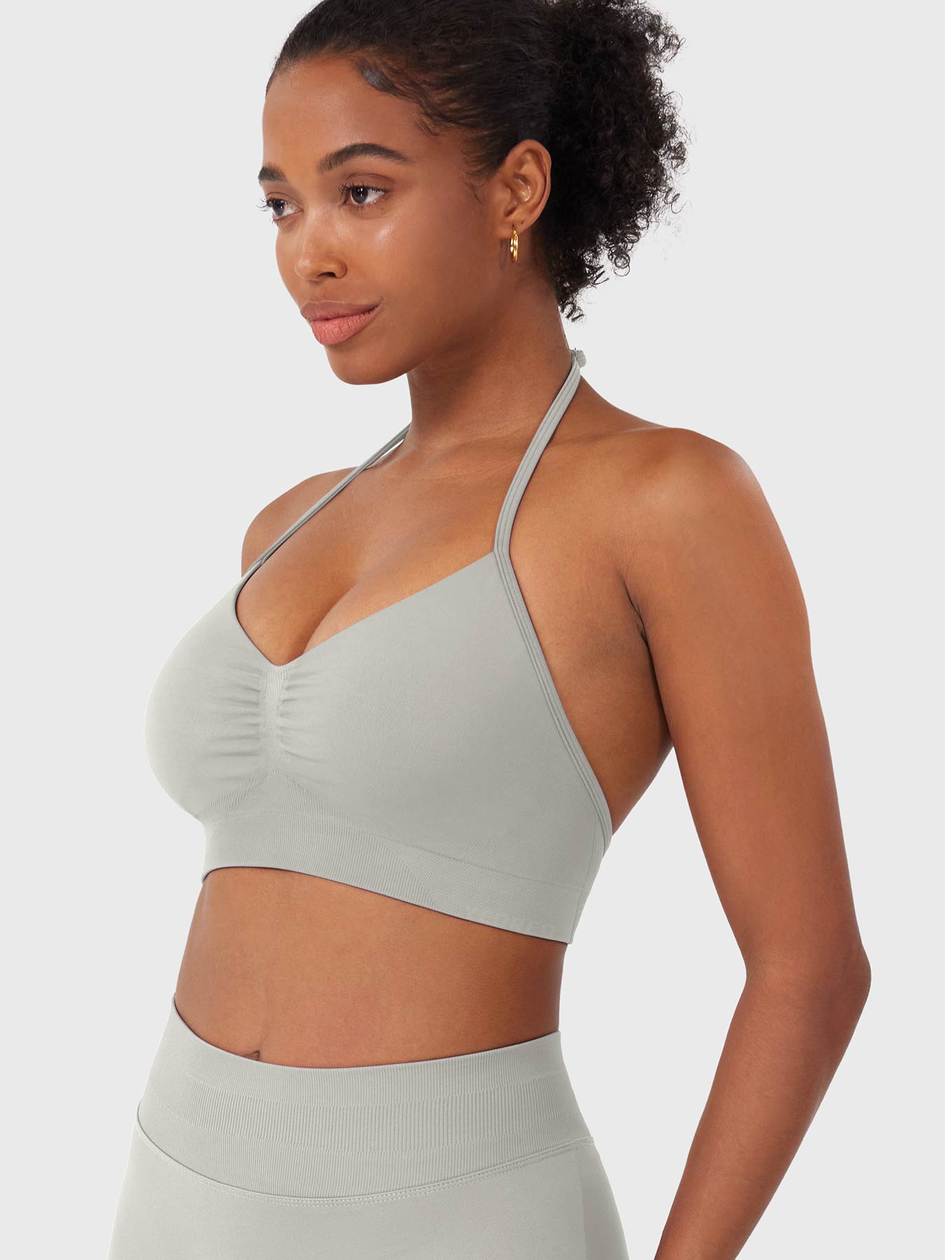 Vorti Vanie SoftHue Halter Sports Bra