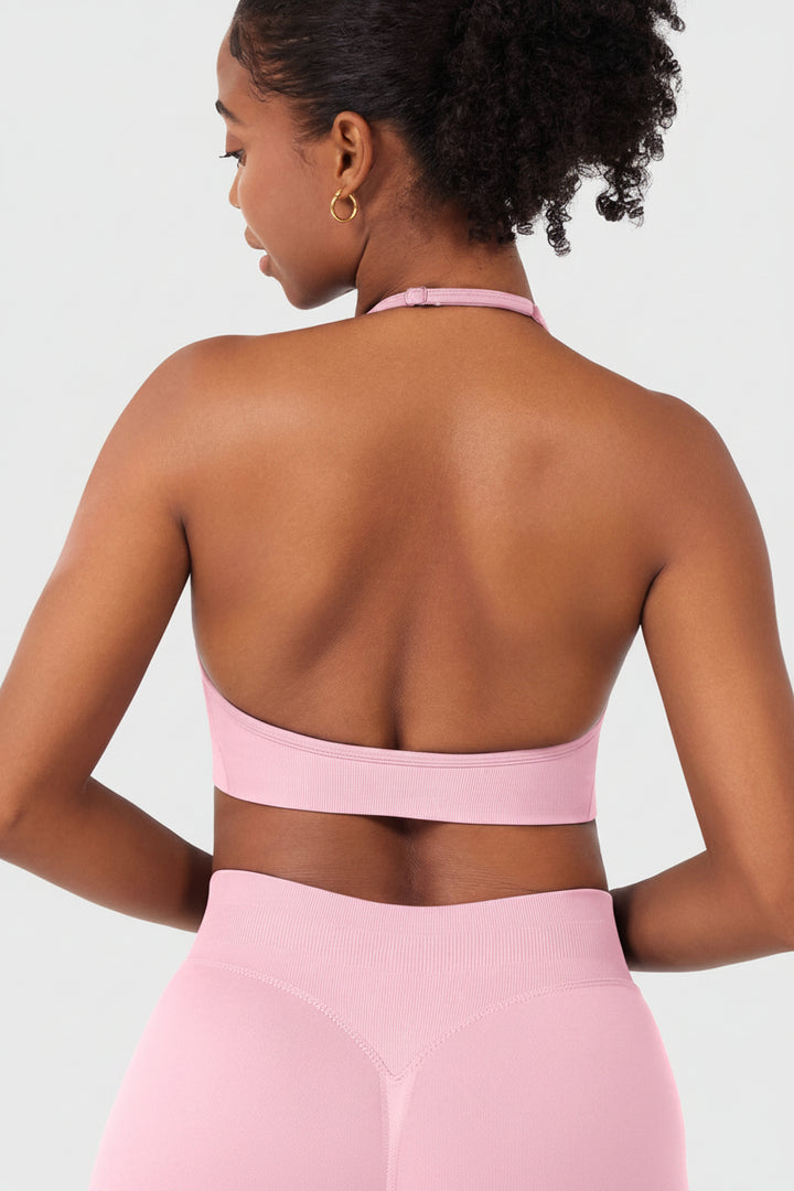 Vorti Vanie SoftHue Halter Sports Bra