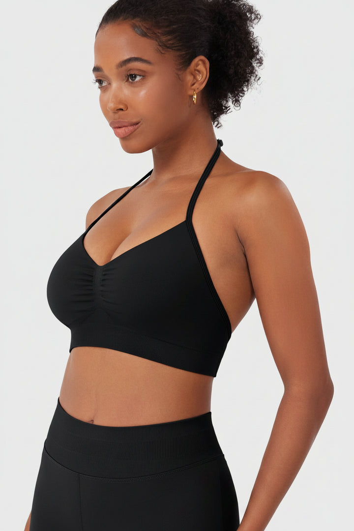 Vorti Vanie SoftHue Halter Sports Bra