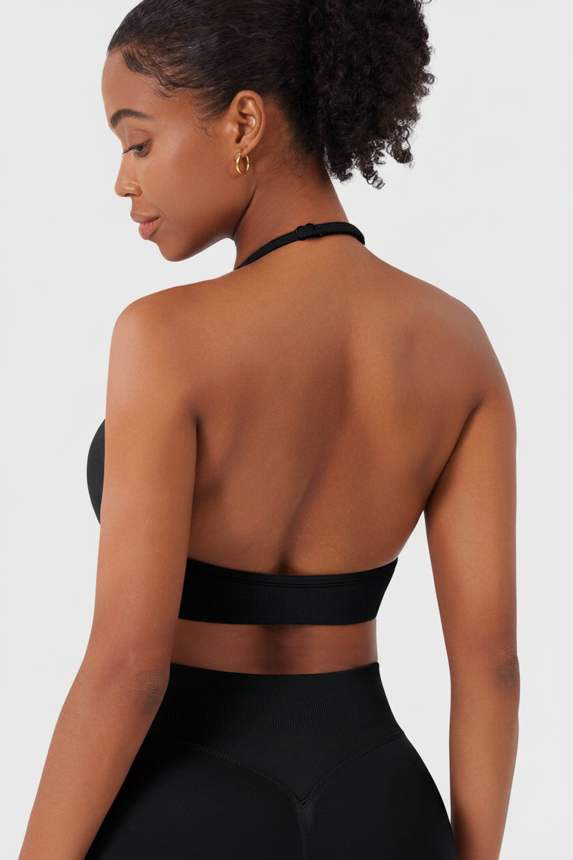Vorti Vanie SoftHue Halter Sports Bra
