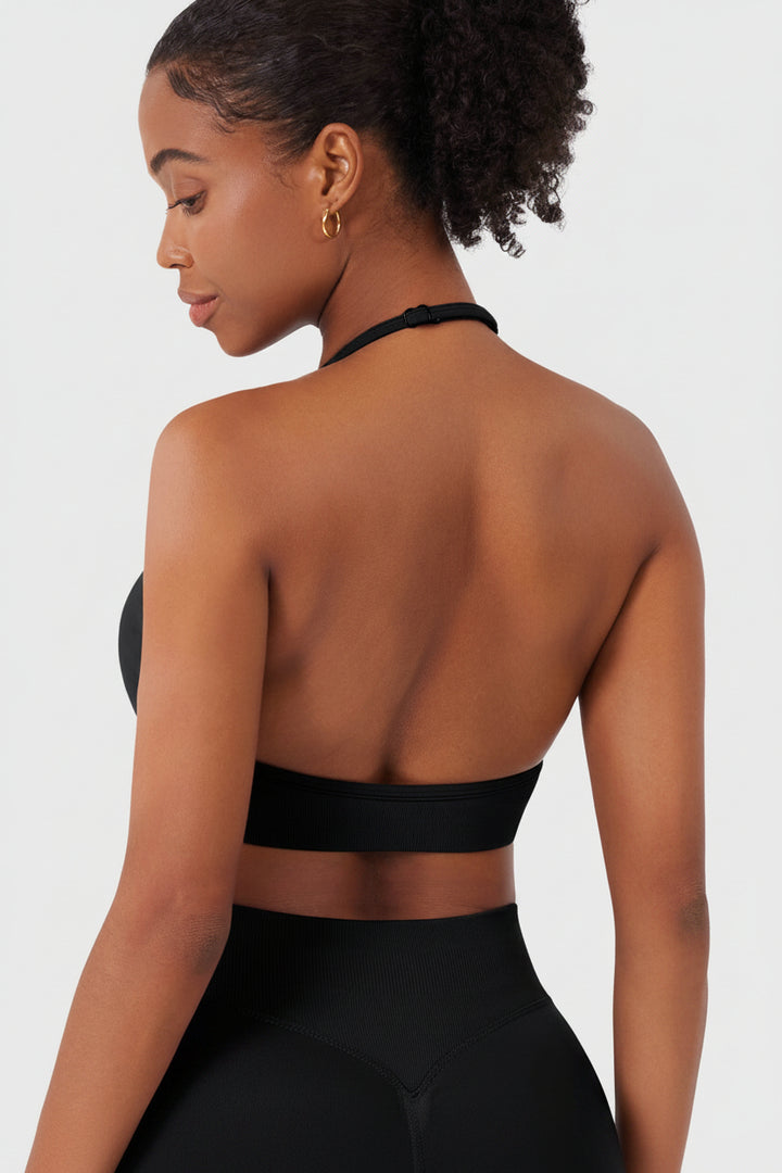 Vorti Vanie SoftHue Halter Sports Bra