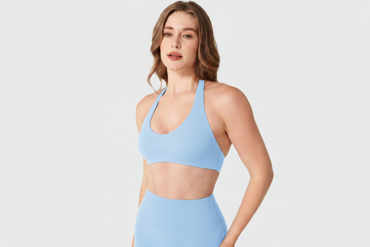 Vorti Laarni Halter Backless Sports Bra