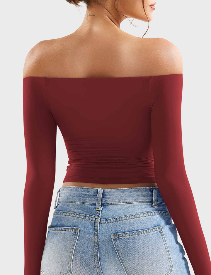 Vorti Luzlie Off Shoulder Top