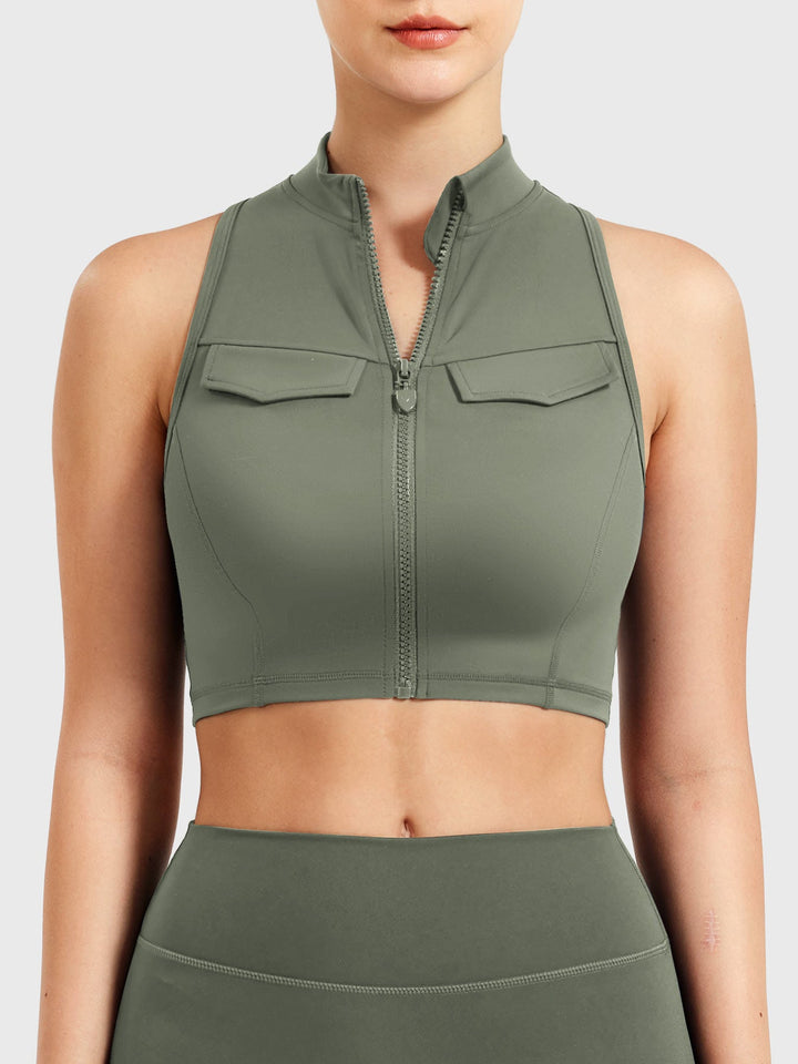 Vorti Chlonie CoreFlex Crop Tank
