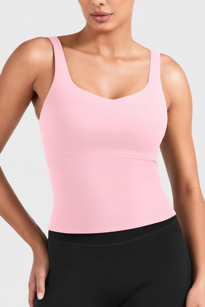Vorti Mittyle Open Back Longline Tank