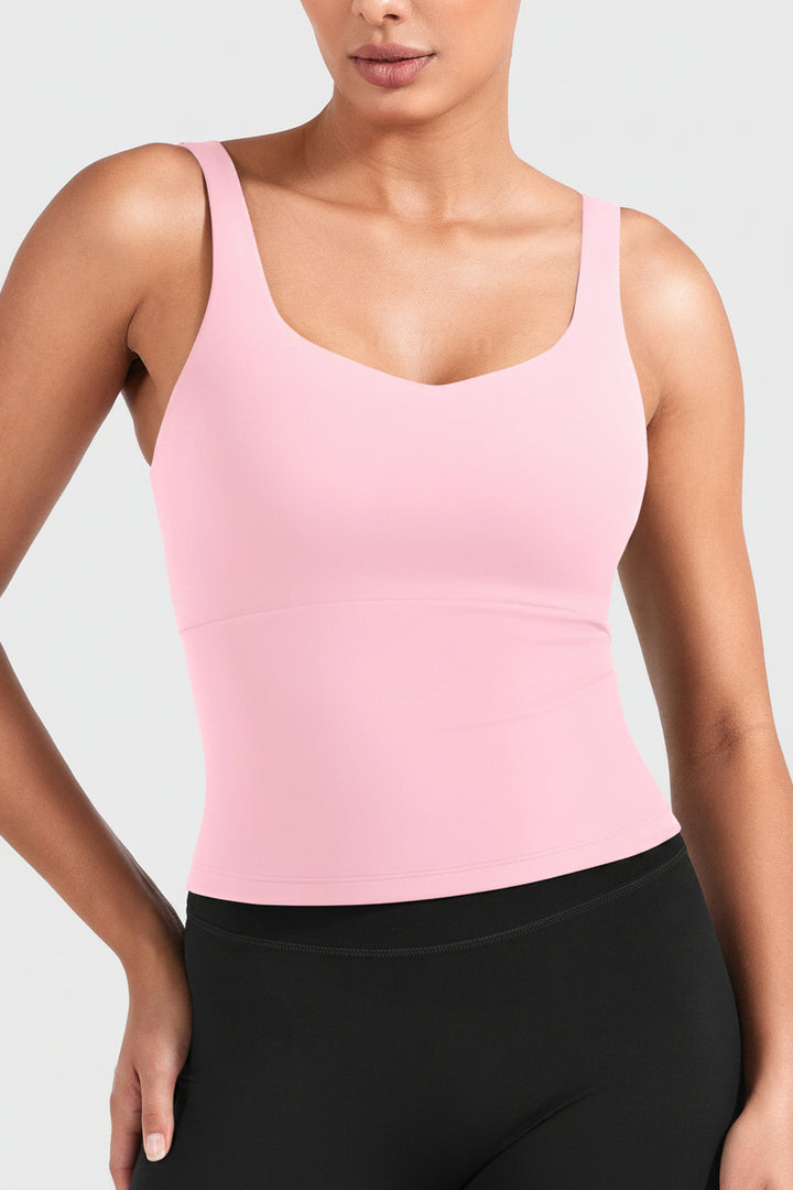 Vorti Mittyle Open Back Longline Tank