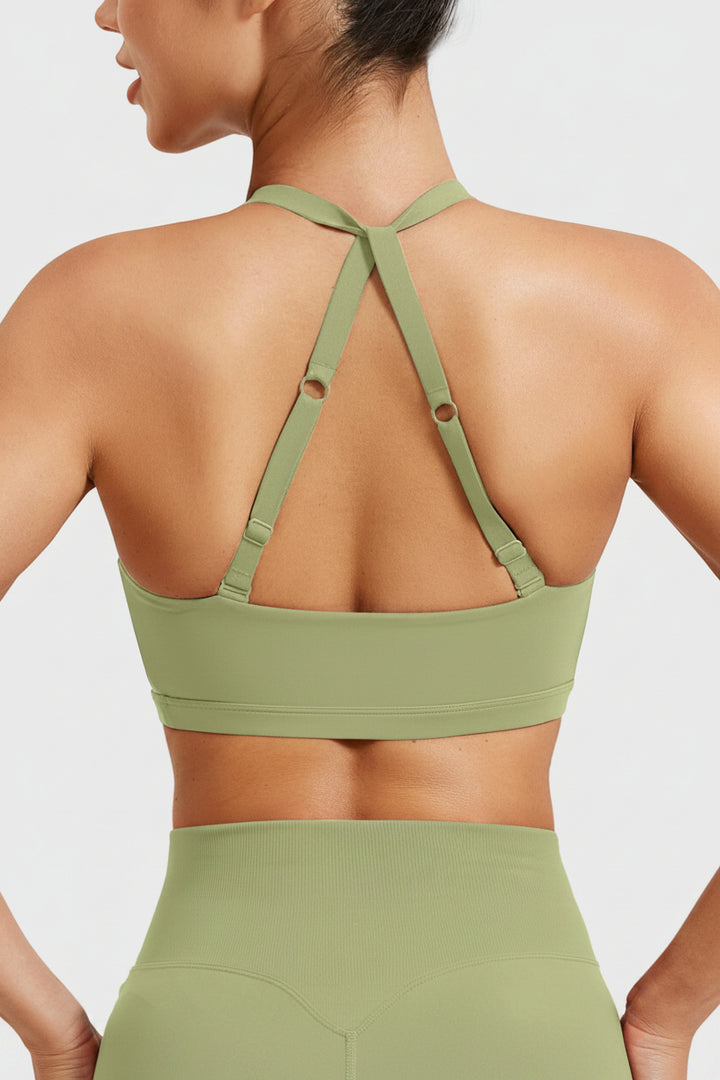 Vorti Micaela Twist Front Sports Bra
