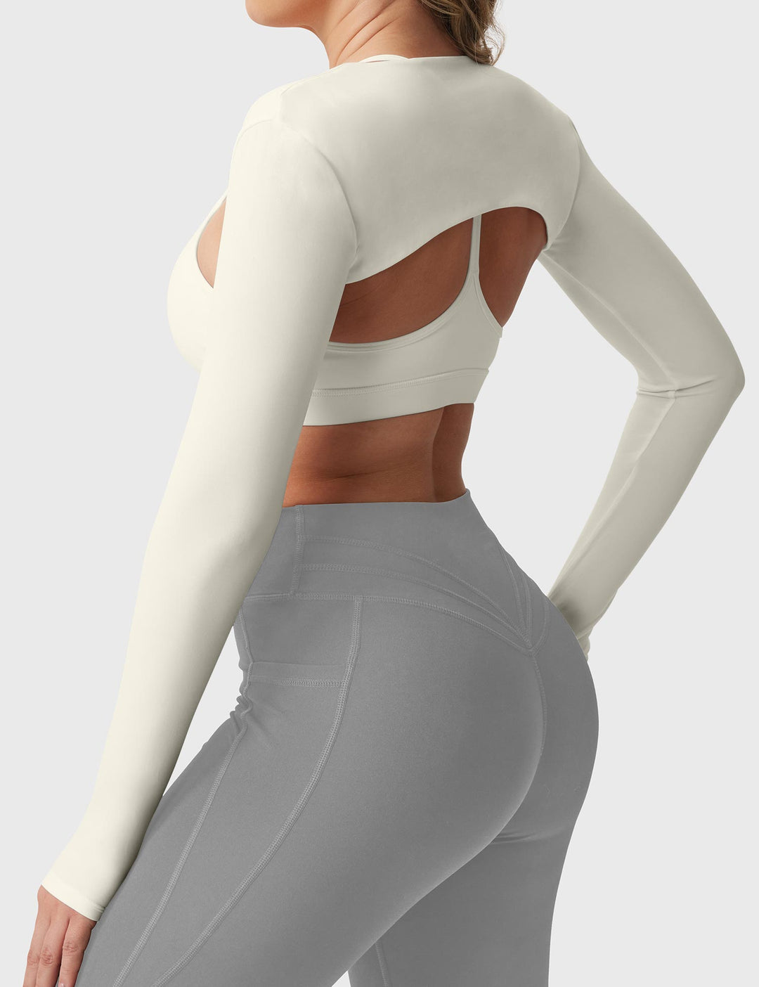 Vorti Mini Long Sleeve Bolero Shrug
