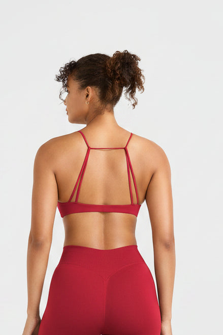 Vorti Jocelyna Minimal Strappy Sports Bra
