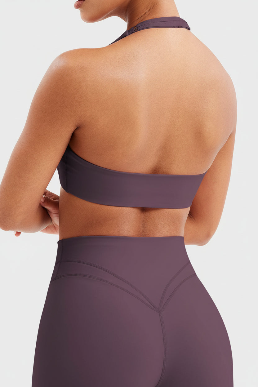 Vorti Andrine Contour Halter Sports Bra