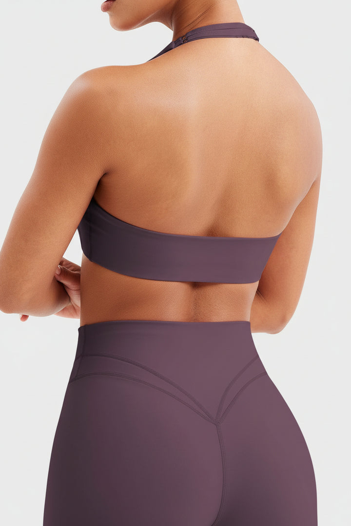 Vorti Andrine Contour Halter Sports Bra