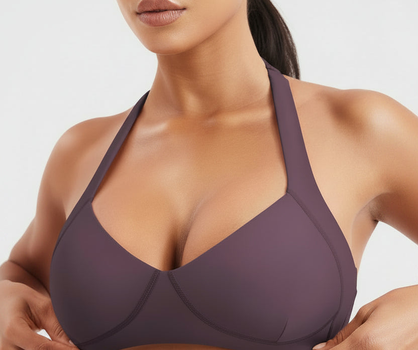 Vorti Andrine Contour Halter Sports Bra
