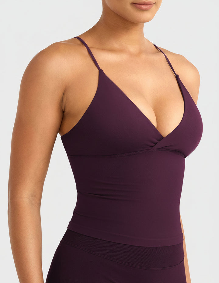 Vorti Vinianna Strappy Back Longline Tank