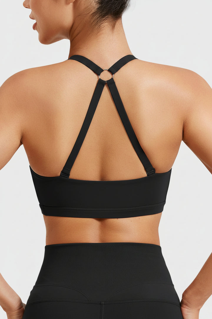 Vorti Micaela Twist Front Sports Bra