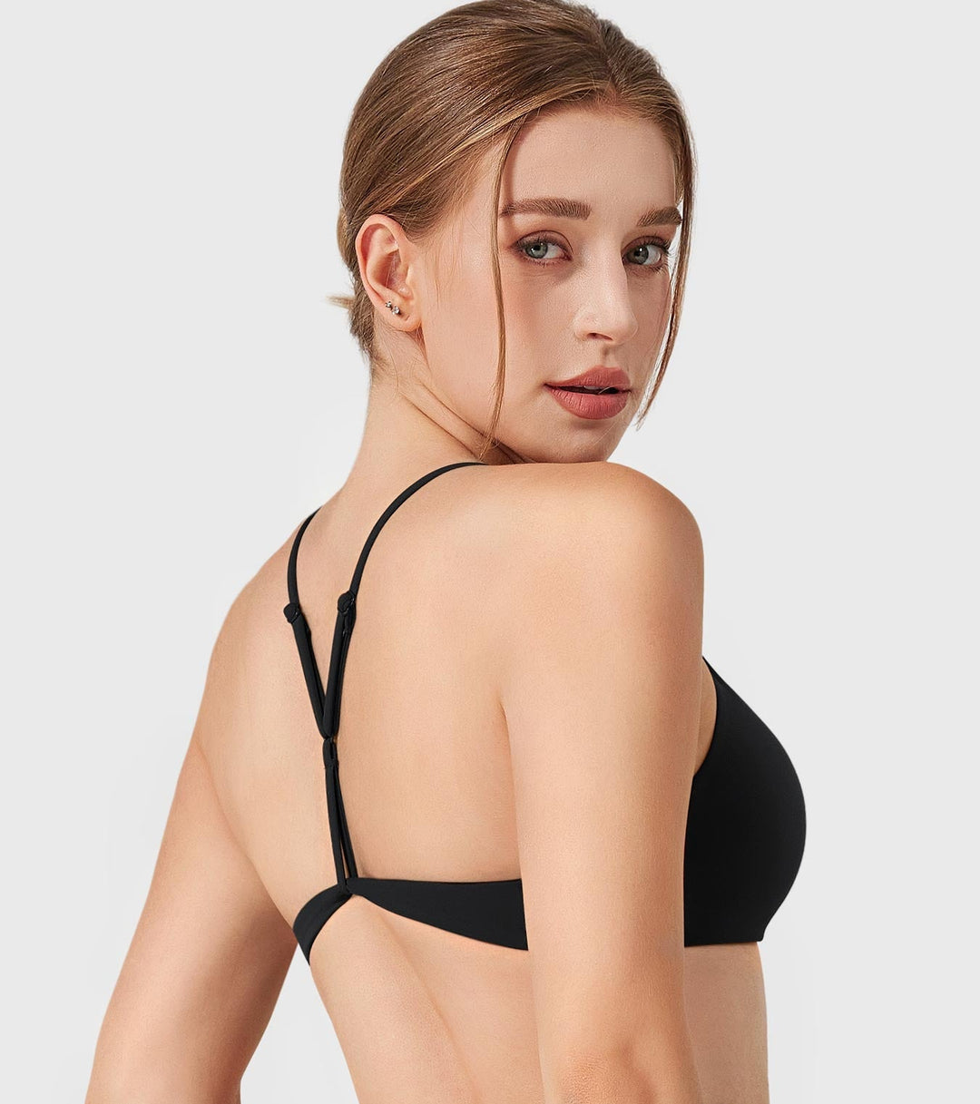 Vorti Zaahira V-Neck Adjustable Sports Bra