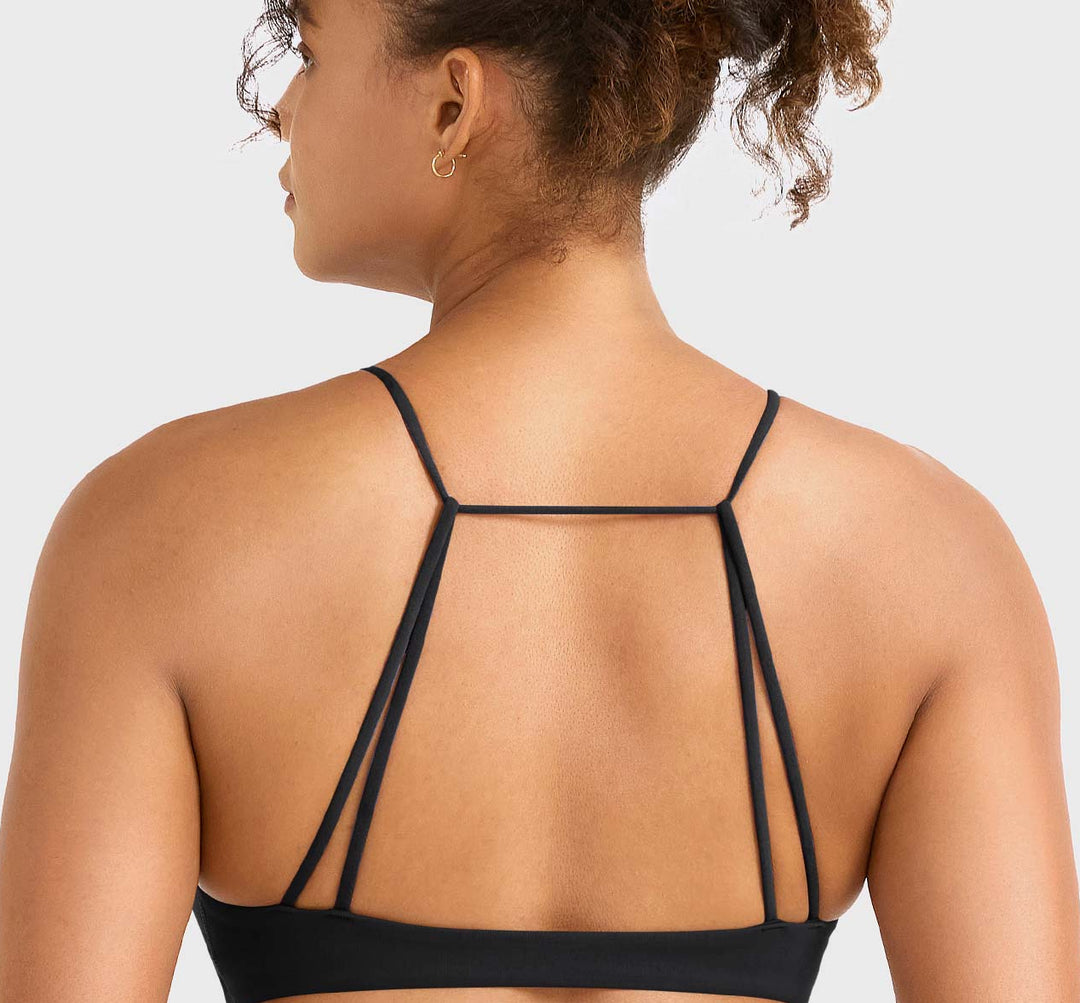 Vorti Jocelyna Minimal Strappy Sports Bra