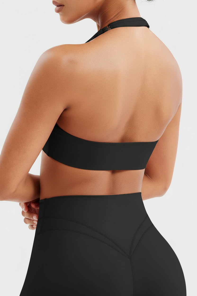 Vorti Andrine Contour Halter Sports Bra