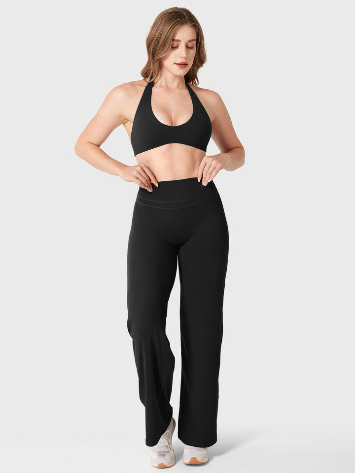Vorti Laarni Halter Backless Sports Bra