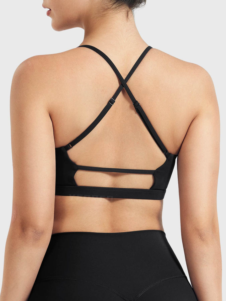 Vorti Chilene Criss Cross Back Sports Bra