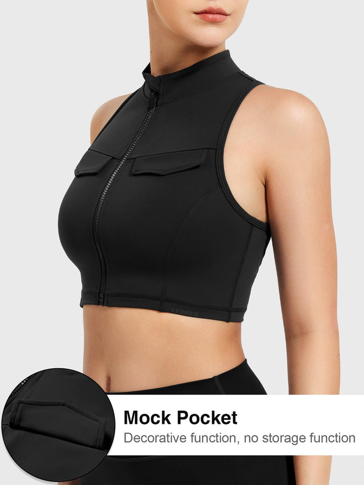 Vorti Chlonie CoreFlex Crop Tank